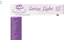 Desktop Screenshot of lotuslight.com