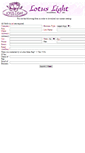Mobile Screenshot of catrequest.lotuslight.com